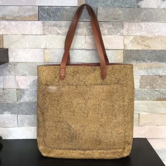 MADEWELL Genuine Calf Hair Med.Transport Tote(9) - Picture 4 of 12